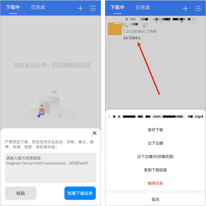 飞流磁力下载器，无视冷门资源，支持边下边播-网创智慧库