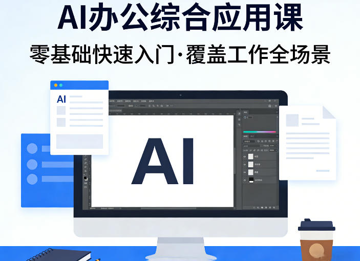 AI办公综合应用课，零基础快速入门，覆盖了工作中各种应用场景-然百捷网络科技