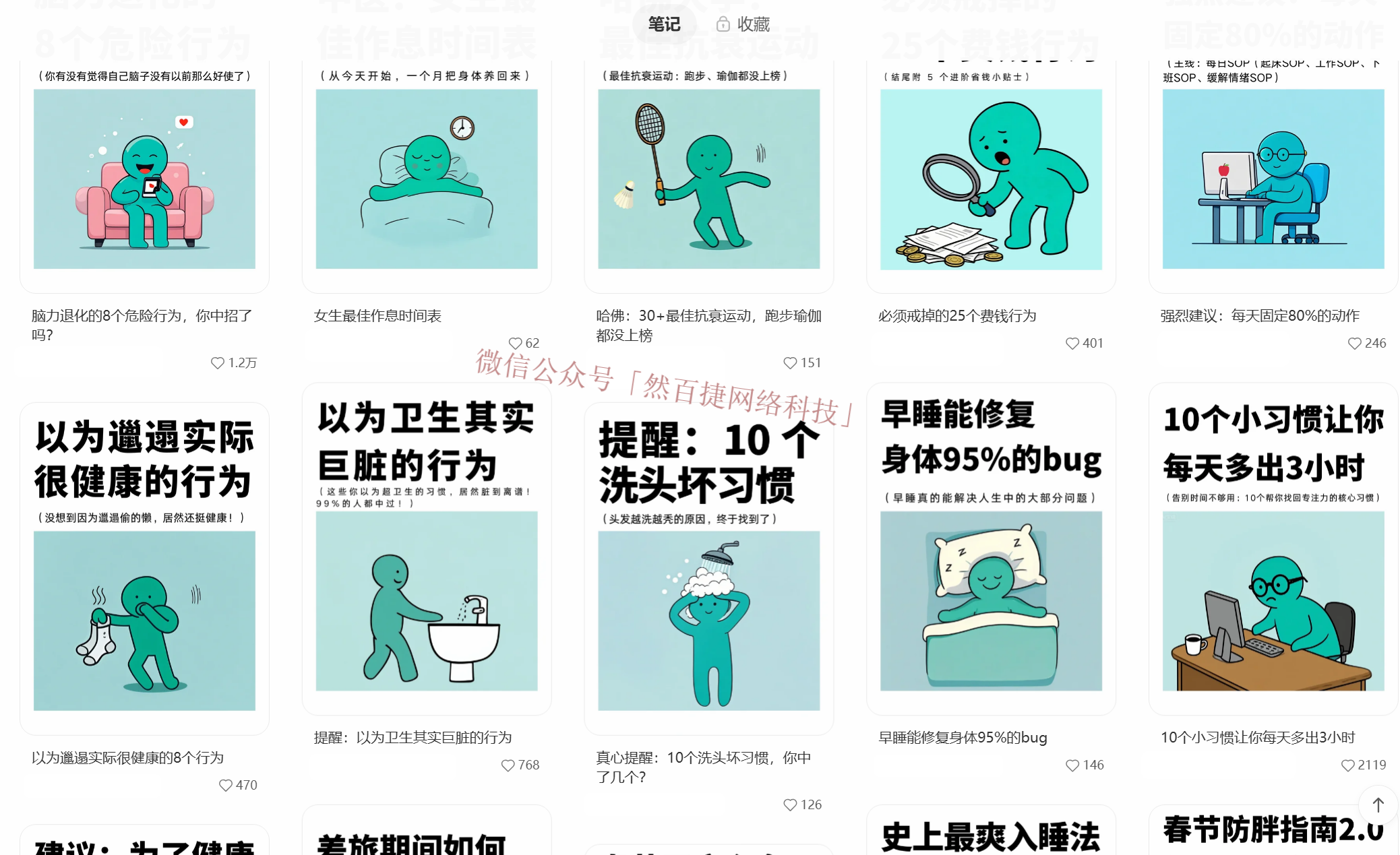 小红书不露脸养生图文，低门槛网上赚钱玩法-然百捷网络科技